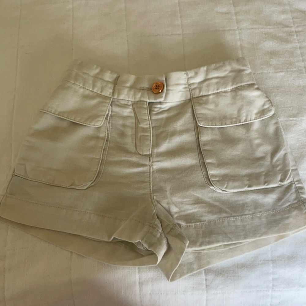 4T Linen Safari Shorts janie and jack